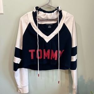 Tommy Hilfiger Crop SweatShirt Hoodie